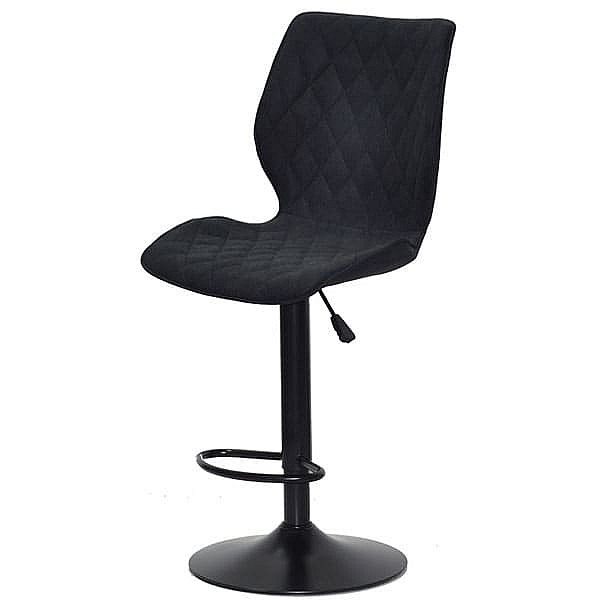 Барний стілець Onder Mebli Toni BAR BK-BASE Темно-сірий SH-2 Шеніл-1