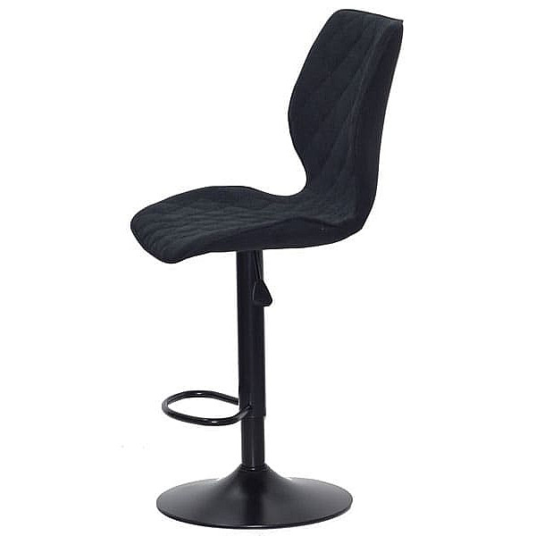Барний стілець Onder Mebli Toni BAR BK-BASE Темно-сірий SH-2 Шеніл-3