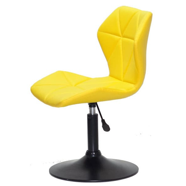 Стул Onder Mebli Torino BK-BASE Желтый 1006 Экокожа-3