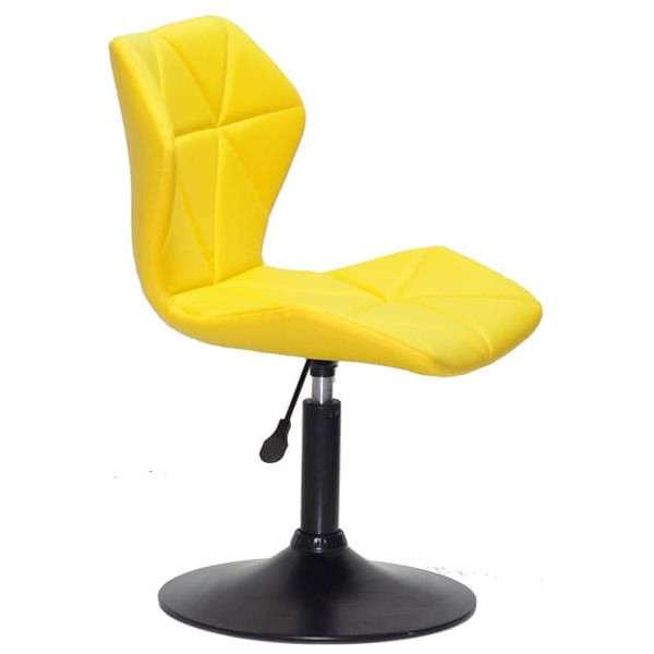 Стул Onder Mebli Torino BK-BASE Желтый 1006 Экокожа-2