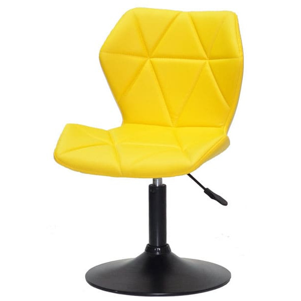 Стул Onder Mebli Torino BK-BASE Желтый 1006 Экокожа-1