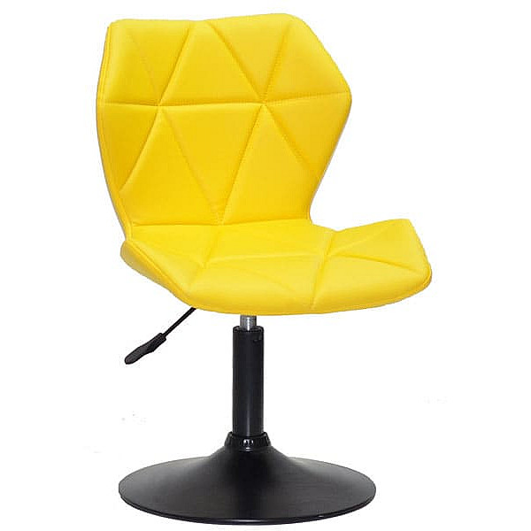 Стул Onder Mebli Torino BK-BASE Желтый 1006 Экокожа-0