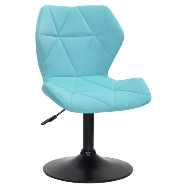 Стул Onder Mebli Torino BK-BASE Голубой B-1019 Бархат-0