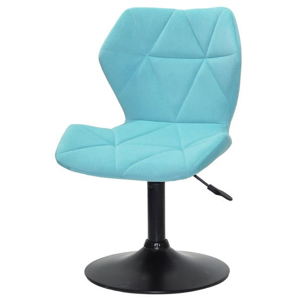 Стул Onder Mebli Torino BK-BASE Голубой B-1019 Бархат-1