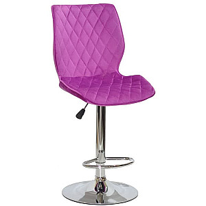 Барный стул Onder Mebli Toni BAR CH-BASE Сирень B-1022 Бархат