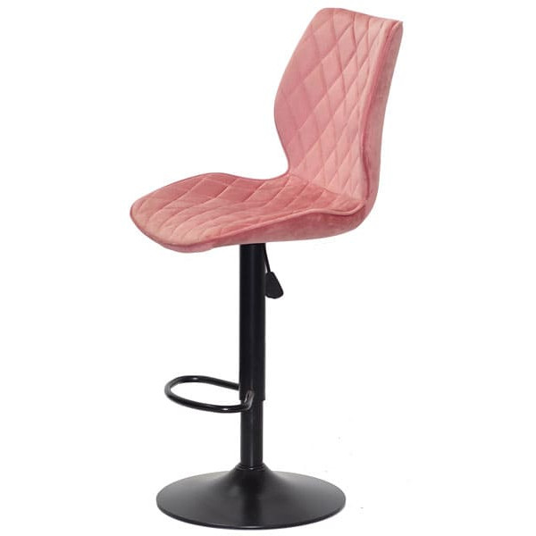 Барный стул Onder Mebli Toni BAR BK-BASE Терракот B-1018 Бархат-3