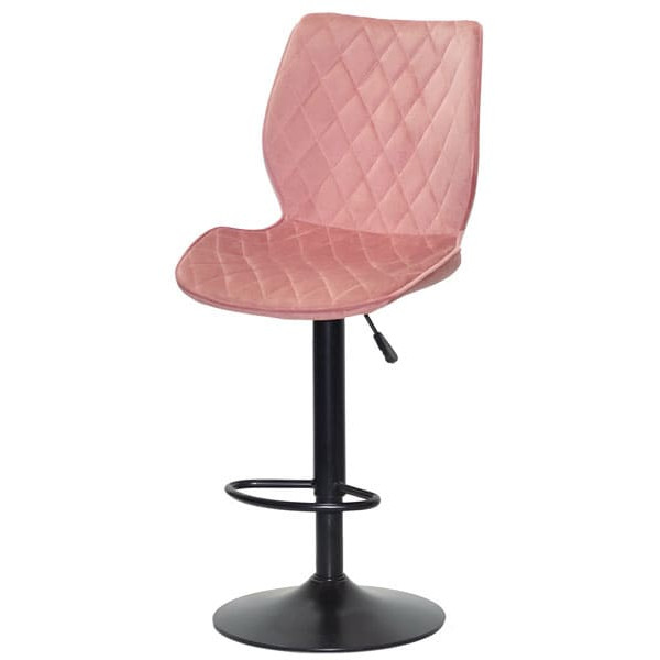 Барный стул Onder Mebli Toni BAR BK-BASE Терракот B-1018 Бархат-1