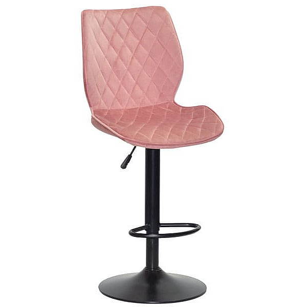 Барный стул Onder Mebli Toni BAR BK-BASE Терракот B-1018 Бархат-0
