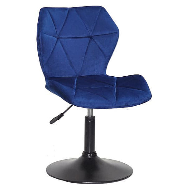 Стул Onder Mebli Torino BK-BASE Синий B-1026 Бархат-0