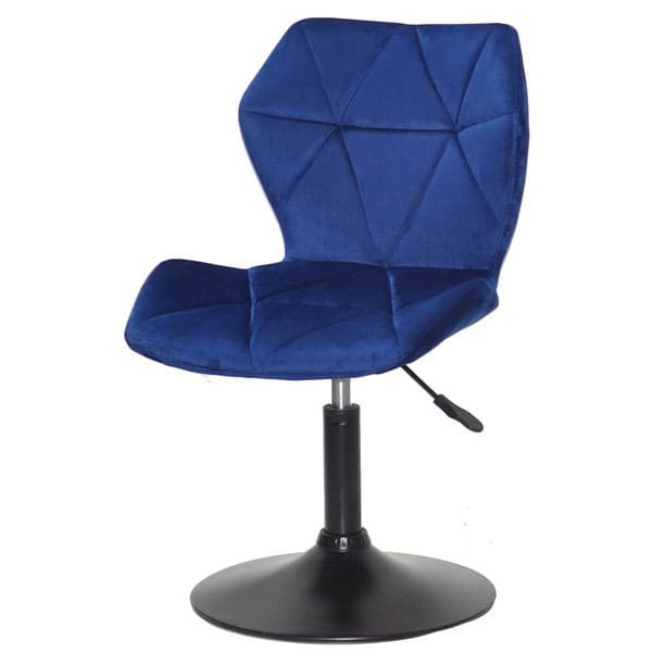 Стул Onder Mebli Torino BK-BASE Синий B-1026 Бархат-1
