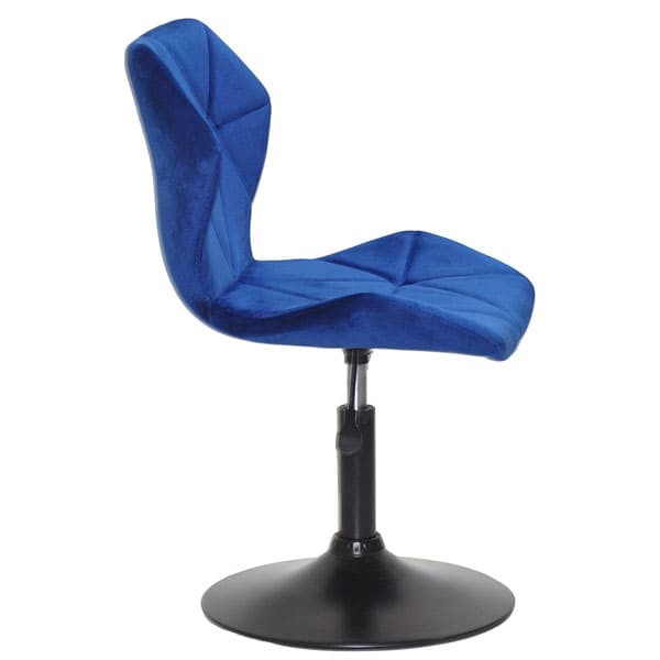 Стул Onder Mebli Torino BK-BASE Синий B-1026 Бархат-2