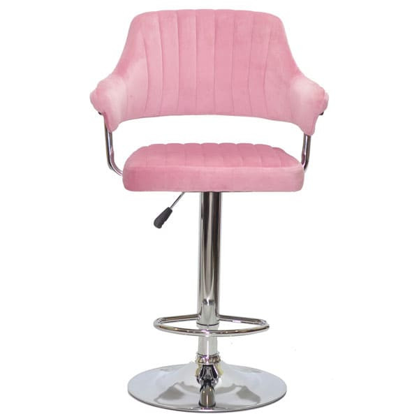 Барный стул Onder Mebli Jeff BAR CH-BASE Фрез B-1025 Бархат-0