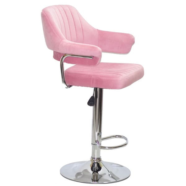 Барный стул Onder Mebli Jeff BAR CH-BASE Фрез B-1025 Бархат-1