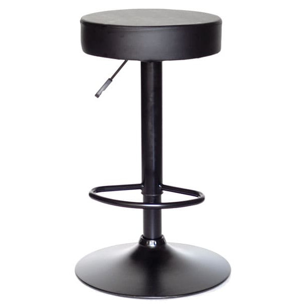 Барный стул Onder Mebli Key BAR BK-BASE Черный Экокожа-0