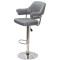 Барний стілець Onder Mebli Jeff BAR CH-BASE Сірий 1001-1-thumb