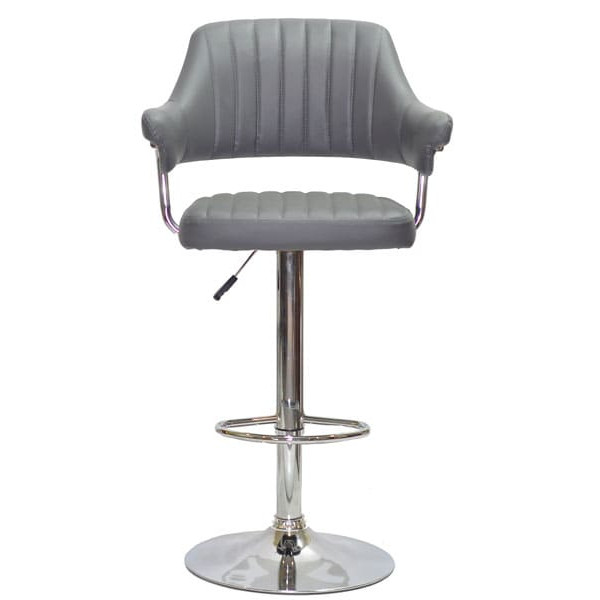 Барний стілець Onder Mebli Jeff BAR CH-BASE Сірий 1001-0