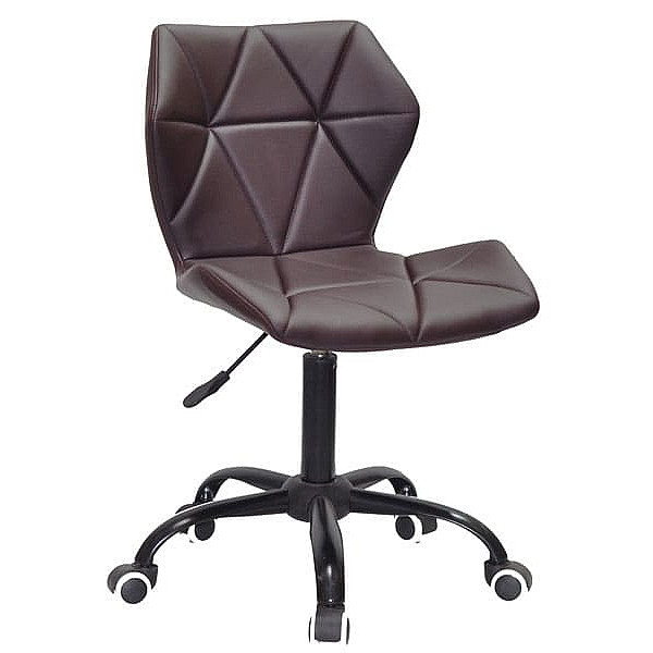 Стілець Onder Mebli Torino BK-Office Темно-коричневий 1015 Екошкіра-0