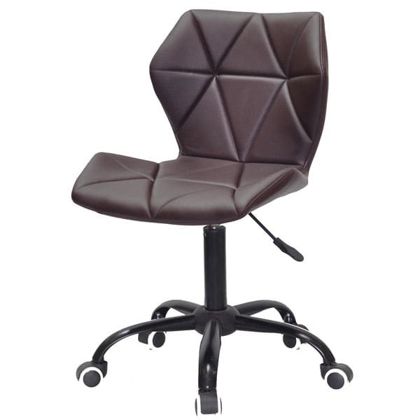 Стілець Onder Mebli Torino BK-Office Темно-коричневий 1015 Екошкіра-1