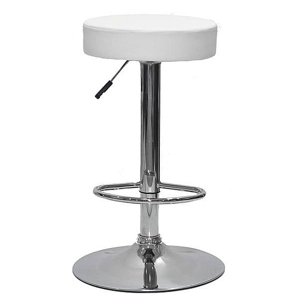 Барный стул Onder Mebli Key BAR CH-BASE Белый Экокожа-0