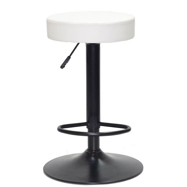 Барный стул Onder Mebli Key BAR BK-BASE Белый Экокожа-0