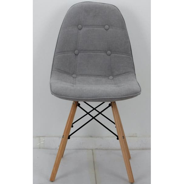 Стул Onder Mebli Alex Светло-серый G-102 Шенилл-3