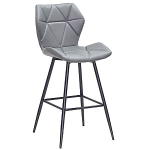 Напівбарний стілець Onder Mebli Torino BAR 65-ML Сірий 1001