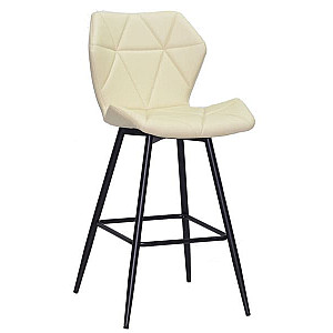 Полубарный стул Onder Mebli Torino BAR 65-ML Бежевый 1017 Экокожа