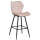 Напівбарний стілець Onder Mebli Torino BAR 65-ML Рожевий B-1021 Оксамит