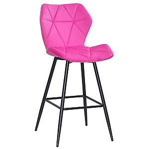 Напівбарний стілець Onder Mebli Torino BAR 65-ML Малина B-1023 Оксамит
