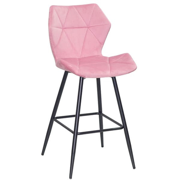 Полубарный стул Onder Mebli Torino BAR 65-ML Фрез B-1025 Бархат-0