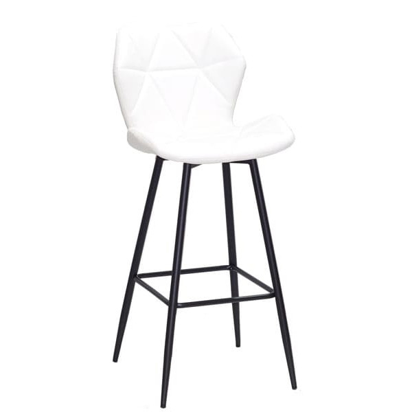 Барний стілець Onder Mebli Torino BAR 75-ML Білий Екошкіра-0