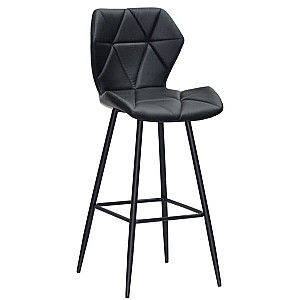 Барний стілець Onder Mebli Torino BAR 75-ML Чорний Екошкіра