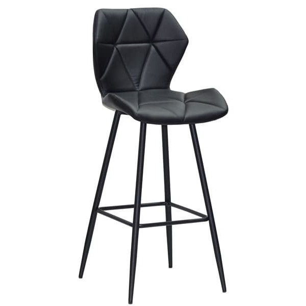 Барний стілець Onder Mebli Torino BAR 75-ML Чорний Екошкіра-0