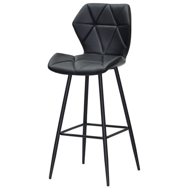 Барний стілець Onder Mebli Torino BAR 75-ML Чорний Екошкіра-1