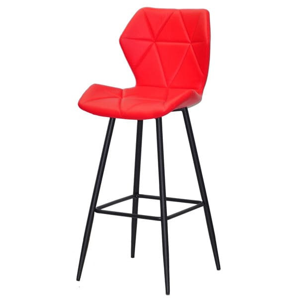 Барный стул Onder Mebli Torino BAR 75-ML Красный 1007 Экокожа-1