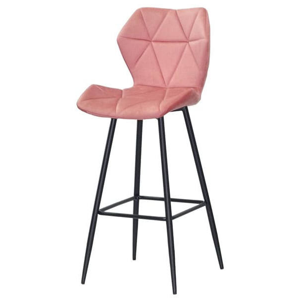 Барный стул Onder Mebli Torino BAR 75-ML Терракот B-1018 Бархат-1