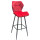 Барный стул Onder Mebli Torino BAR 75-ML Красный B-1016 Бархат