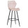 Барний стілець Onder Mebli Torino BAR 75-ML Рожевий B-1021 Оксамит