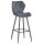Барный стул Onder Mebli Torino BAR 75-ML Серый B-1004 Бархат