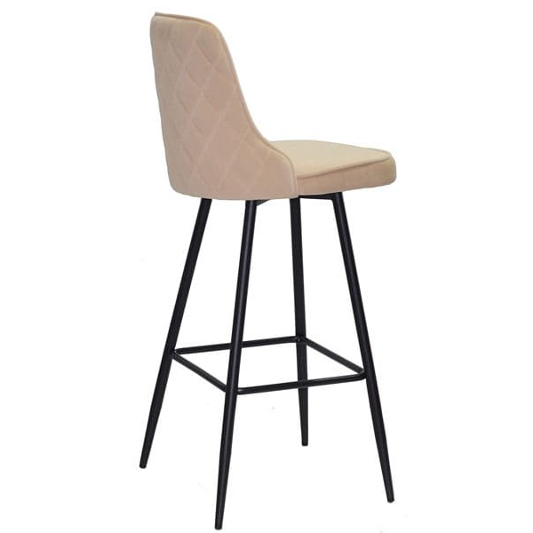 Барный стул Onder Mebli Adam BAR 75-ML Бежевый B-1005 Бархат-0