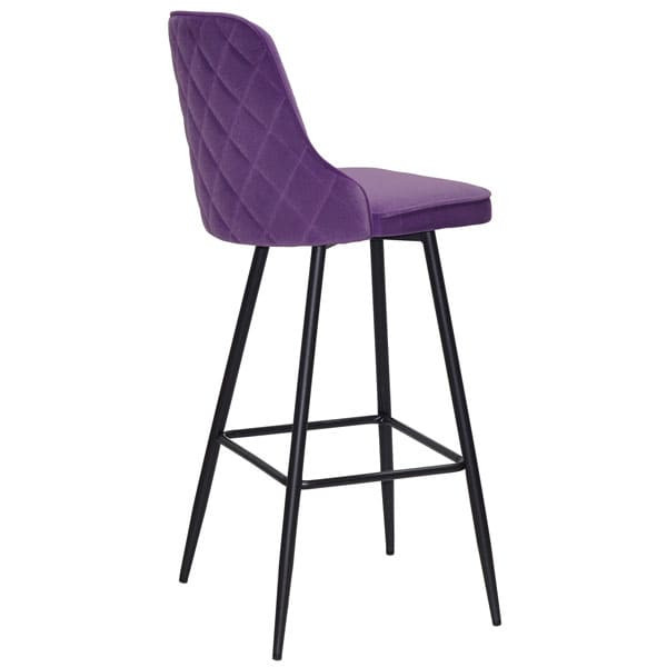 Барный стул Onder Mebli Adam BAR 75-ML Пурпур B-1013 Бархат-0
