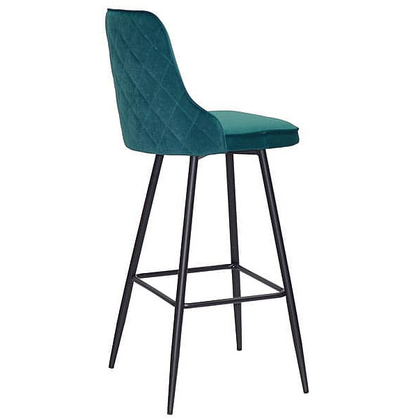 Барный стул Onder Mebli Adam BAR 75-ML Зеленый B-1003 Бархат-0