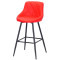 Полубарный стул Onder Mebli Foro BAR 65-ML Красный 1007 Экокожа-1-thumb