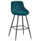 Напівбарний стілець Onder Mebli Foro BAR 65-ML Зелений B-1003 Оксамит-0-thumb