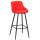 Барный стул Onder Mebli Foro BAR 75-ML Красный 1007 Экокожа