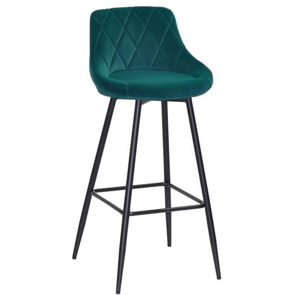 Барный стул Onder Mebli Foro BAR 75-ML Зеленый B-1003 Бархат-0