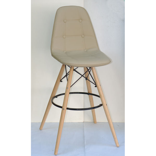 Барный стул Onder Mebli Alex BAR 75 Бежевый 06 Экокожа-0