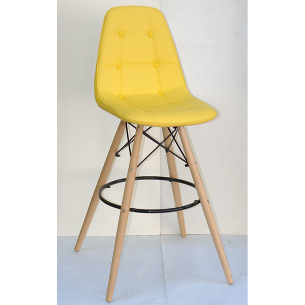 Барний стілець Onder Mebli Alex BAR 75 Жовтий 12-0