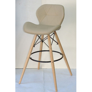 Барний стілець Onder Mebli Invar BAR 75 Бежевий 06