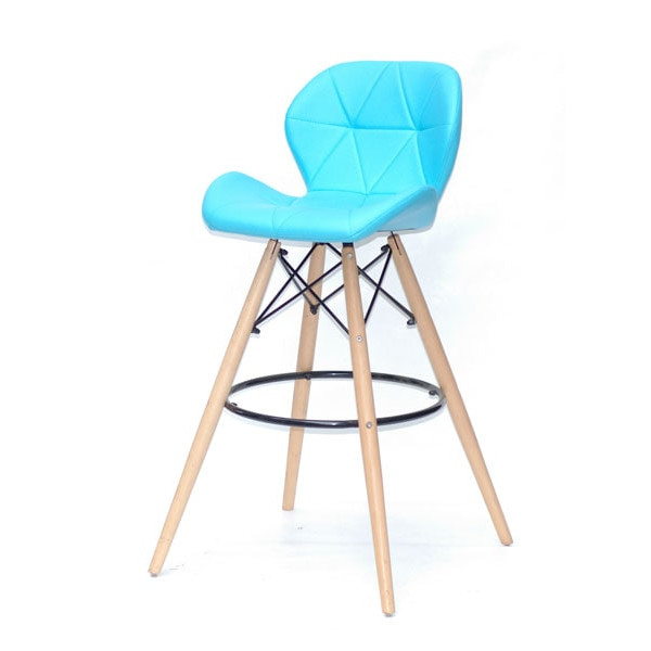 Барный стул Onder Mebli Invar BAR 75 Голубой 52-1